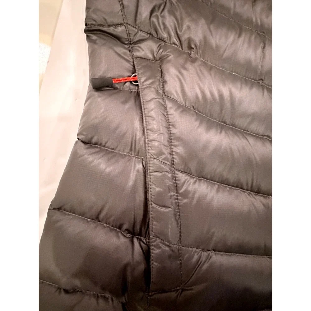 The North Face Summit Series Mens Black Goose Down Puffer Hooded Jacket Large